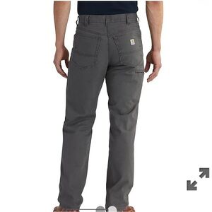 CARHARTT‎ MEN'S 5-POCKET PANT - RELAXED FIT - RUGGED FLEX® - CANVAS Grave…